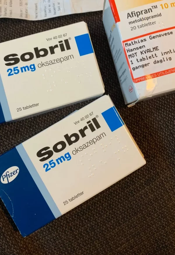 Bestil Sobril 25mg verkossa Suomessa ilman reseptiä